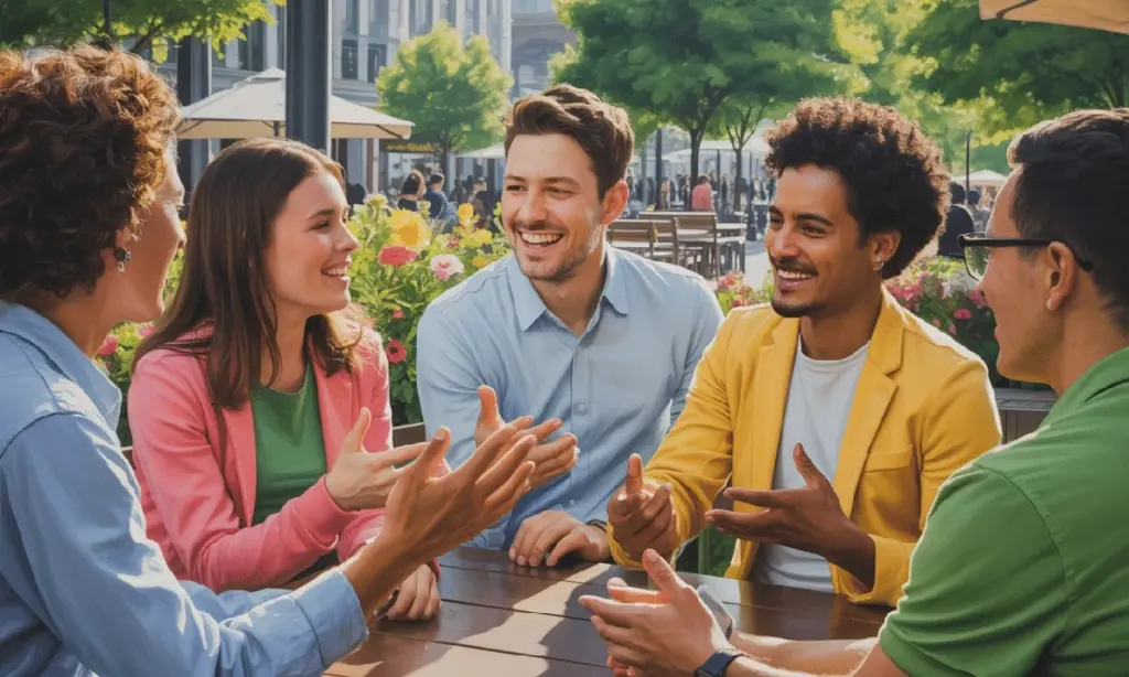 Kennst du das Gefühl, wenn dich jemand in ein Gespräch zieht, das du lieber meiden würdest?